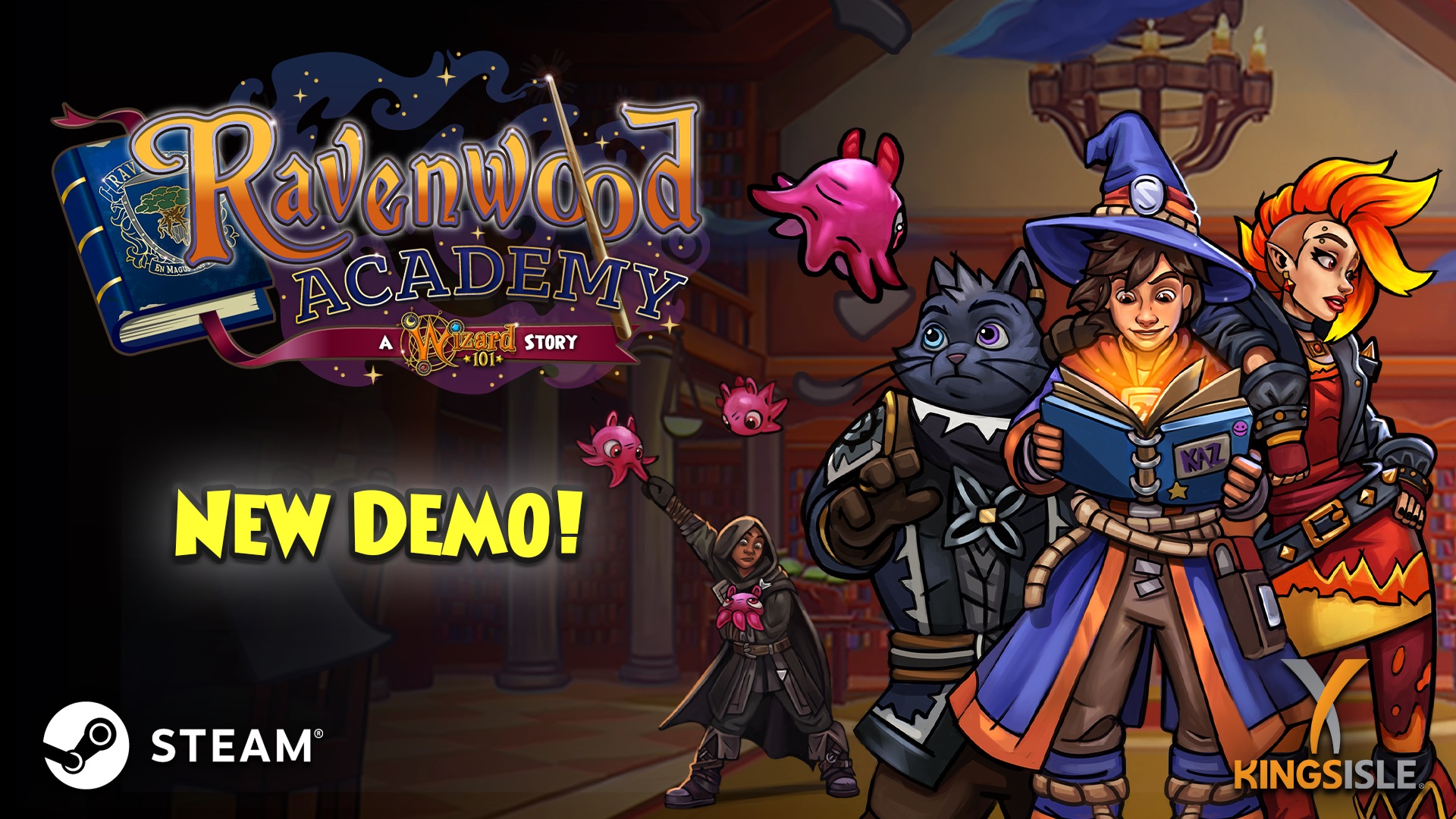 Play the new demo for Wizard 101 single-player prequel spinoff, Ravenwood Academy