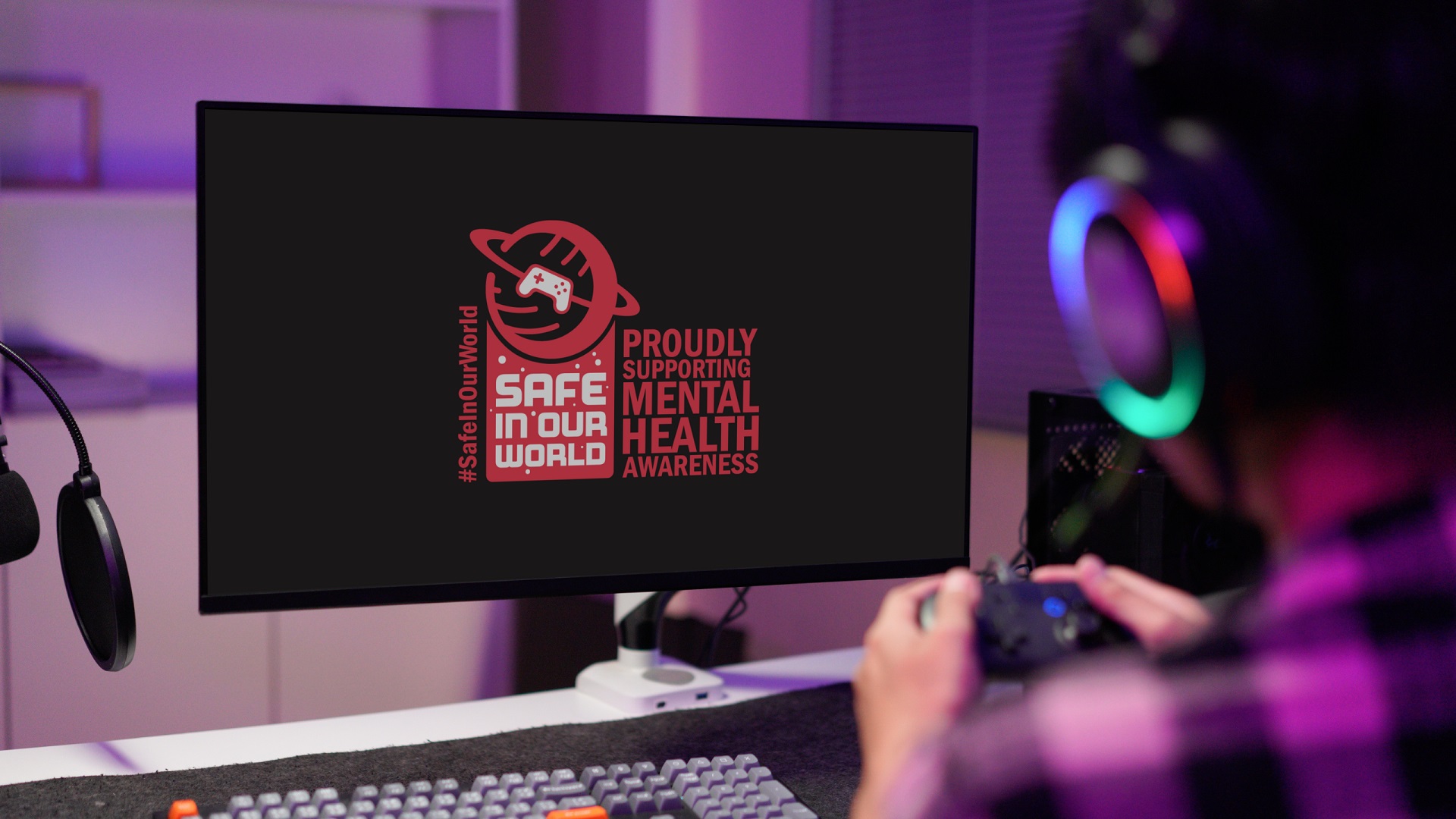 Safe In Our World launches 4 Billion Gamers campaign for better mental health messaging