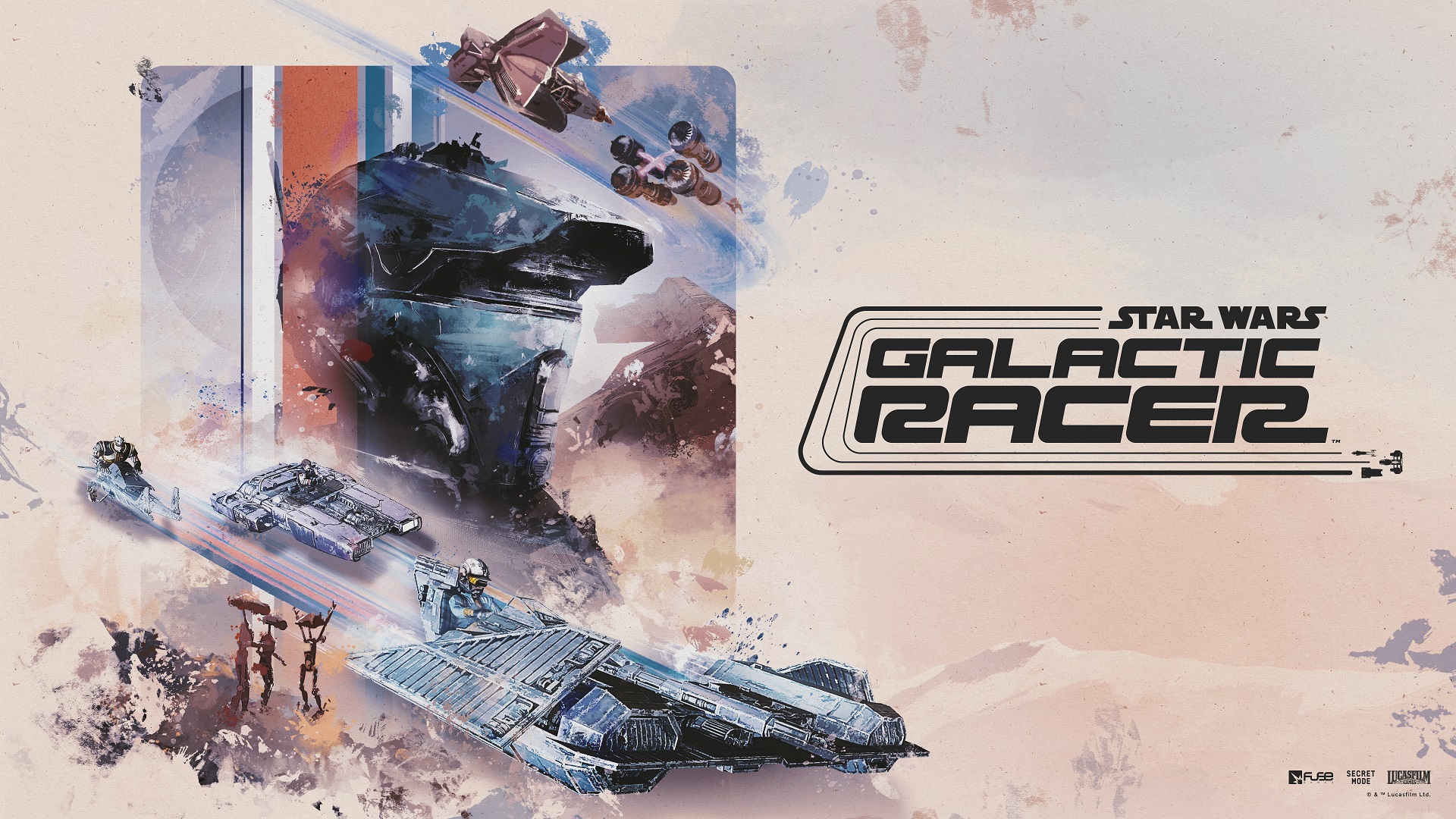 Join the Galactic League in Star Wars: Galactic Racer, out now on PC and consoles